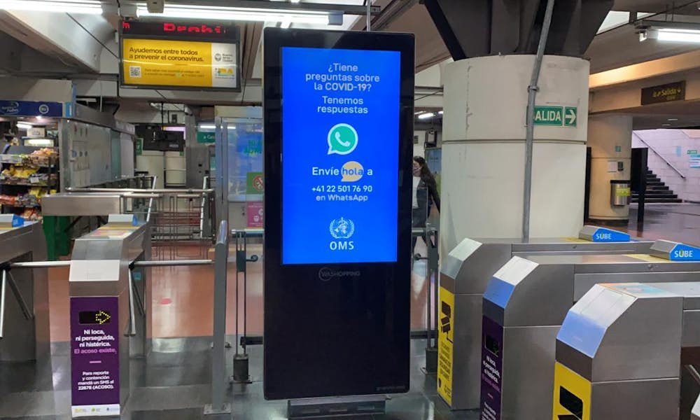 World Health Organization + United Nations + PVBLIC Foundation